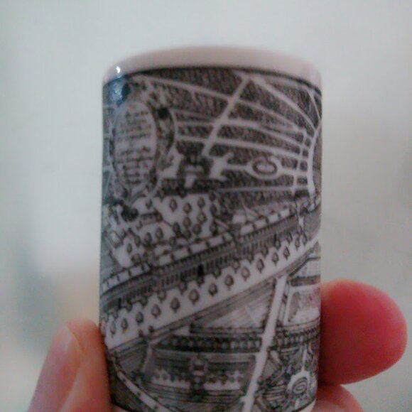 Altenkunstadt Porcelain set of 6 German shot glasses - VINTAGE - Picture 3 of 15